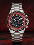 Citizen Red Arrows watch 40mm black dial stainless steel, imported from the UK