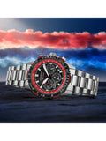 Citizen Red Arrows watch 40mm black dial stainless steel, imported from the UK