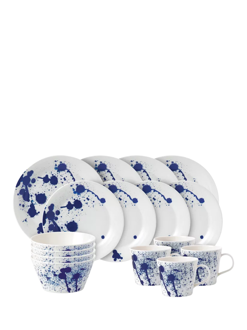 Royal Doulton Pacific Splash dinnerware set 16 piece (British brand)