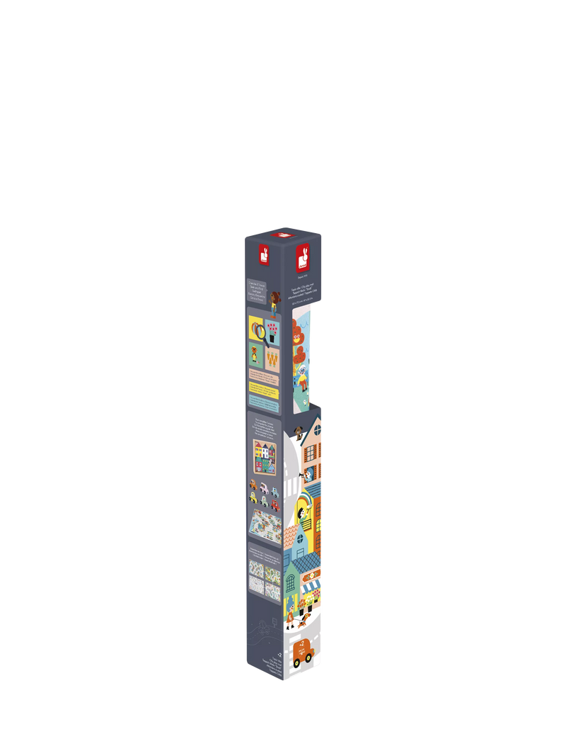 Janod City play mat for kids, UK version