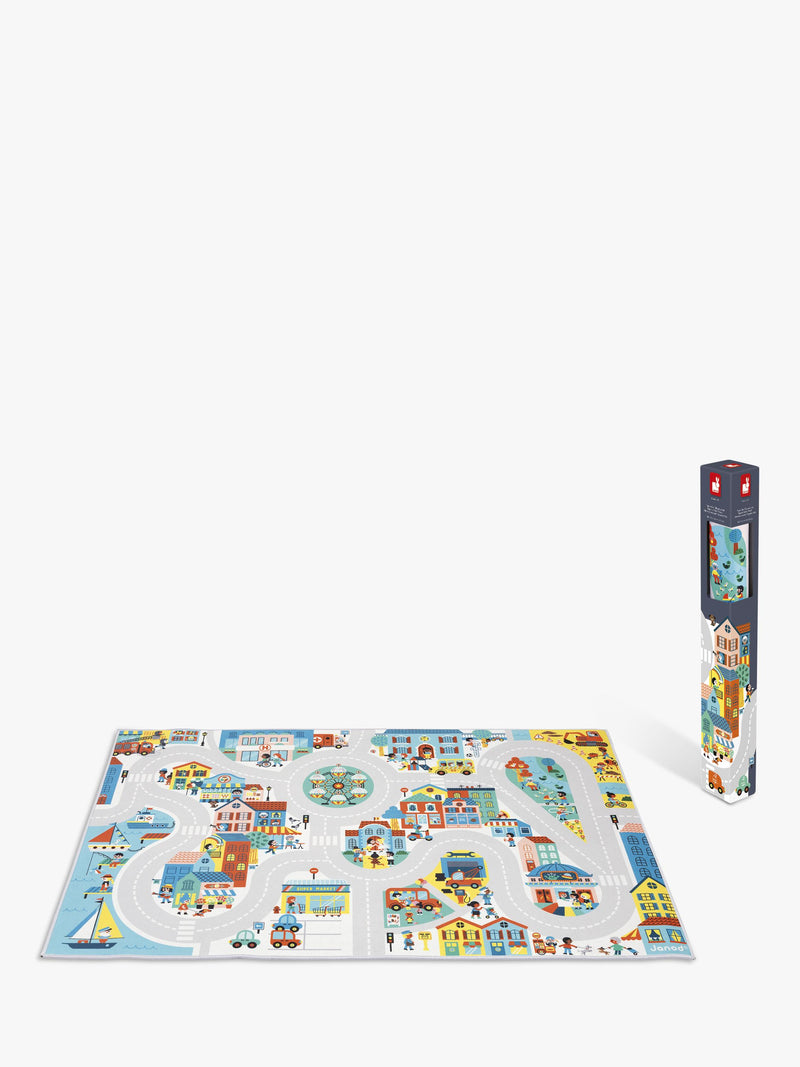 Janod City play mat for kids, UK version