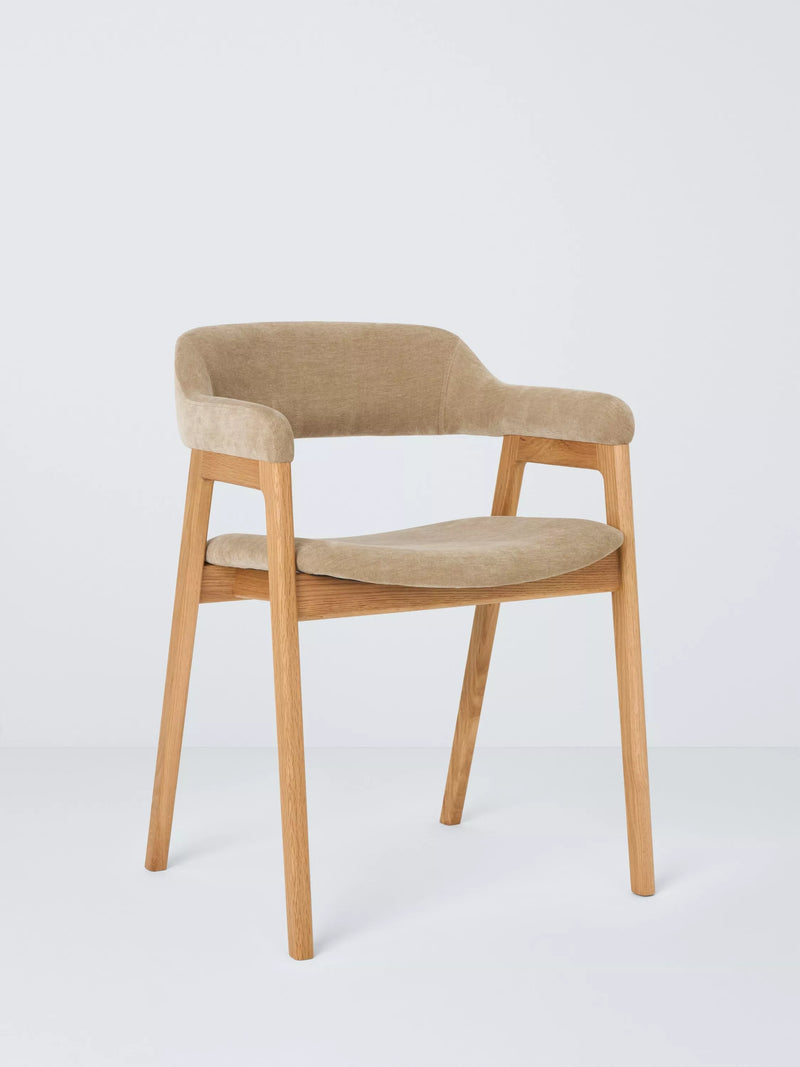 John Lewis Santino Dining Arm Chair, Bianco Oil Oak