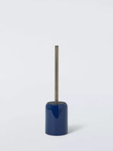 John Lewis John Lewis Ceramic Toilet Brush & Holder, Indigo- Buy online at McGrocer