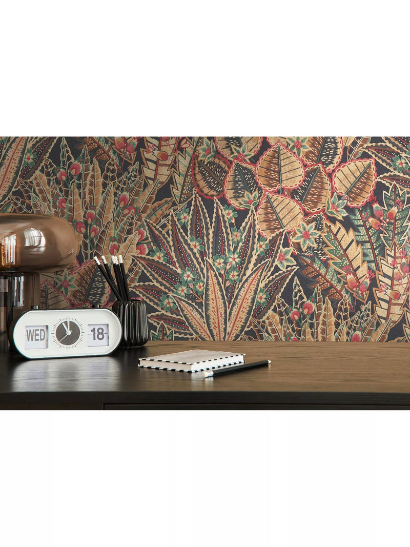Galerie Bohemian Floral wallpaper matte finish, imported from the UK