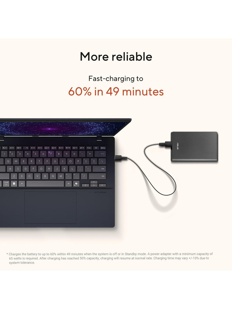 ASUS Vivobook 14 laptop Quiet Blue 14 inch - British product
