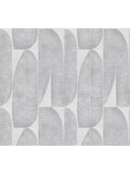 Galerie Geometric Leaf Wallpaper