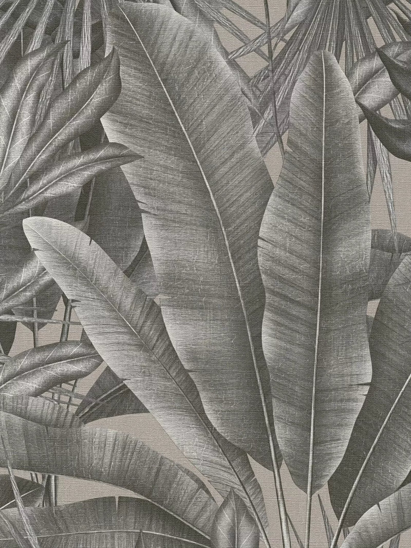 Galerie Tropical Leaves Vinyl Wallpaper 10.05m x 53cm