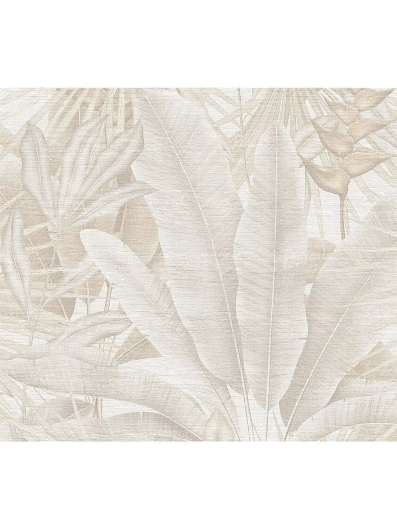 Galerie Tropical Leaves Vinyl Wallpaper 10.05m x 53cm