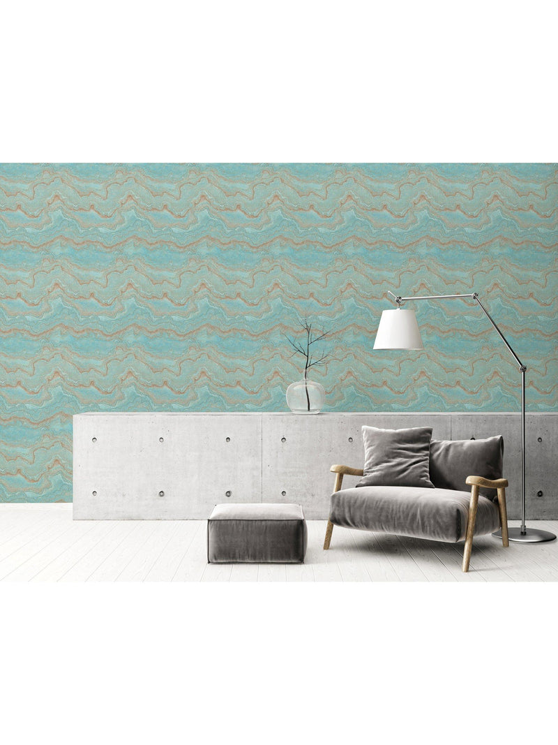 Galerie water marble wallpaper roll, UK version