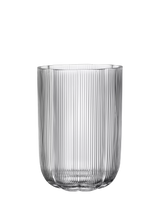 John Lewis Villeroy & Boch Fleur Glass Vase, Clear, H22.5cm- Buy online at McGrocer
