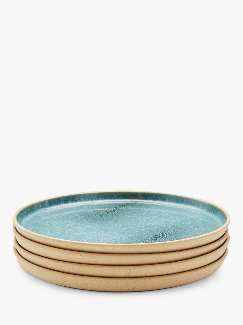 Portmeirion stoneware dinner plate 26.6cm jade - British product