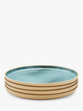 Portmeirion stoneware dinner plate 26.6cm jade - British product