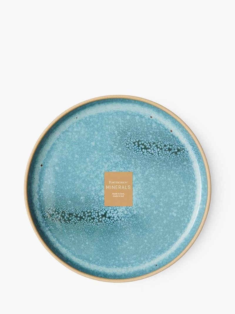 Portmeirion stoneware side plate jade 21.7cm - British product