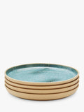 Portmeirion stoneware side plate jade 21.7cm - British product