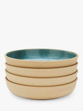 Portmeirion stoneware pasta bowl jade 22.2cm, UK version