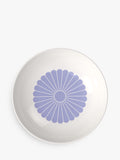 Villeroy & Boch porcelain pasta bowl set of 2, 24cm blue floral pattern (British brand)