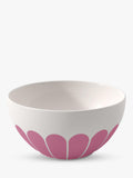 Villeroy & Boch Fleur porcelain cereal bowl in Cassis, set of 2, 14cm (British brand)