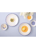 Villeroy & Boch Fleur porcelain dessert bowl Soleil 13cm set of 2 (British brand)