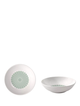 John Lewis Porcelain Dessert Bowl Set of 2, 13cm Diameter, Vert- Buy online at McGrocer