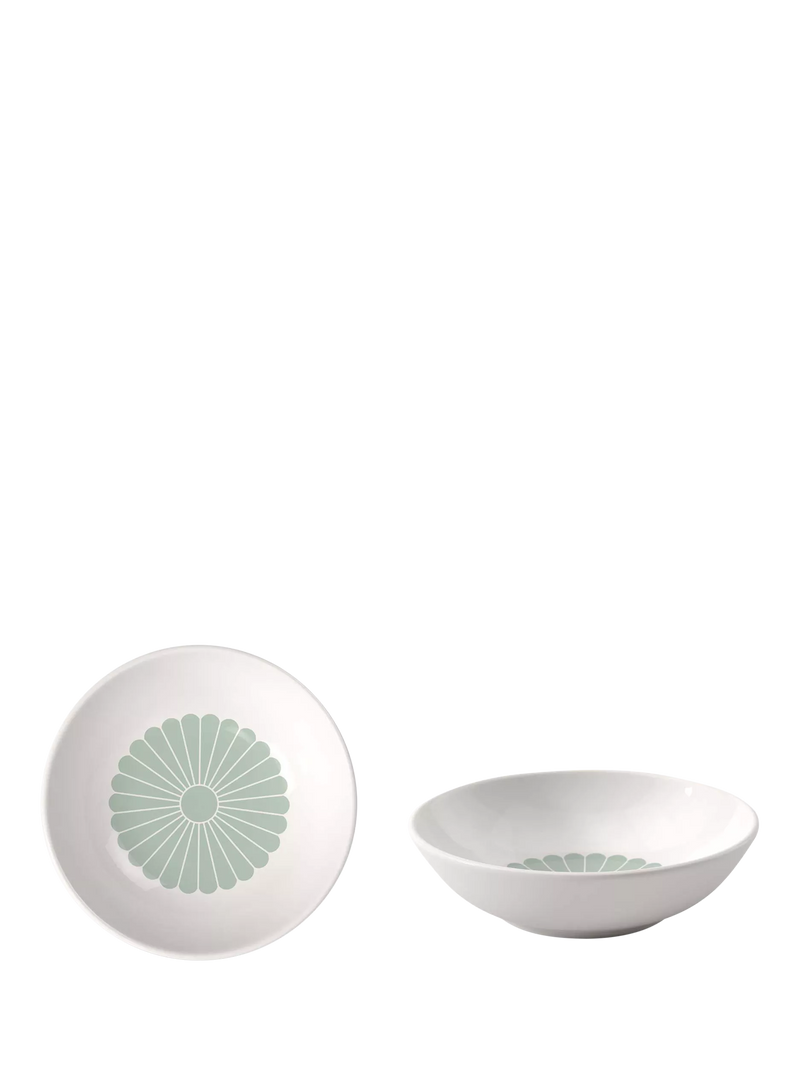 Villeroy & Boch porcelain dessert bowl set of 2, 13cm vert (British brand)