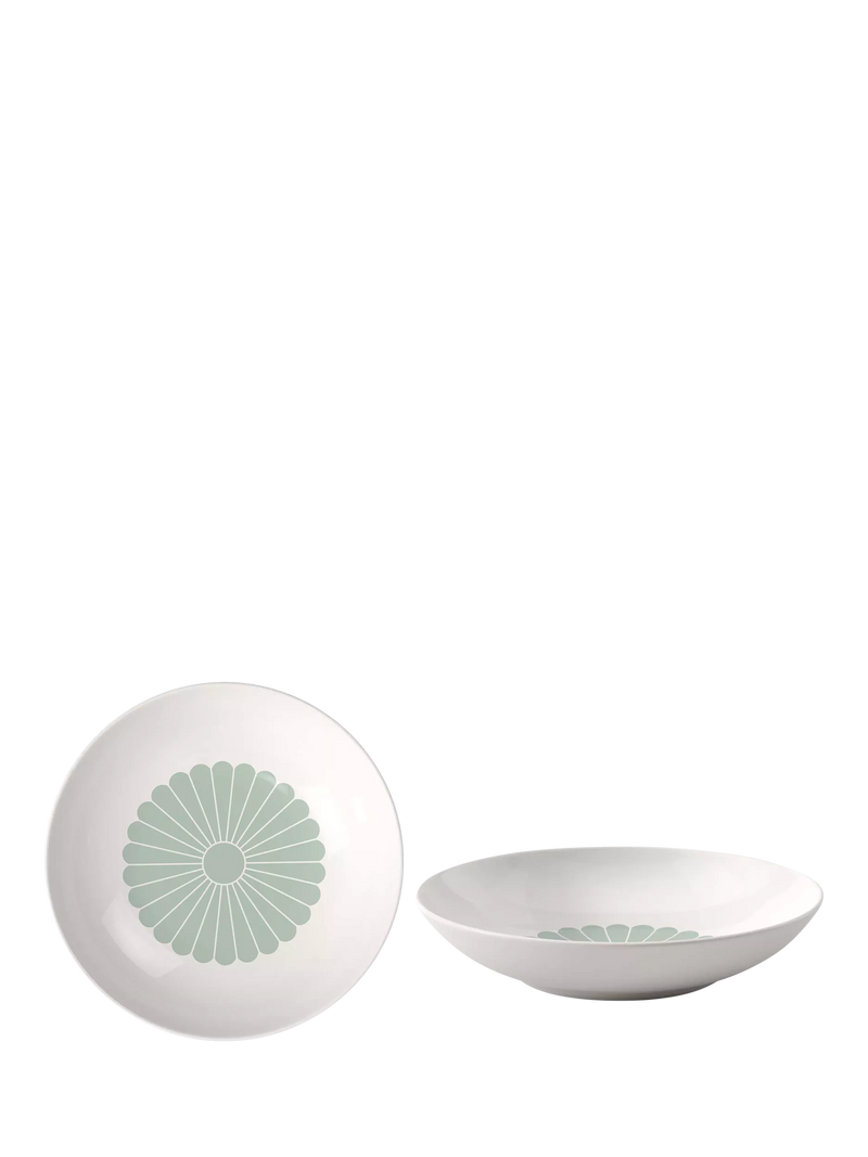 Villeroy & Boch porcelain pasta bowl vert 24cm set of 2 (British brand)