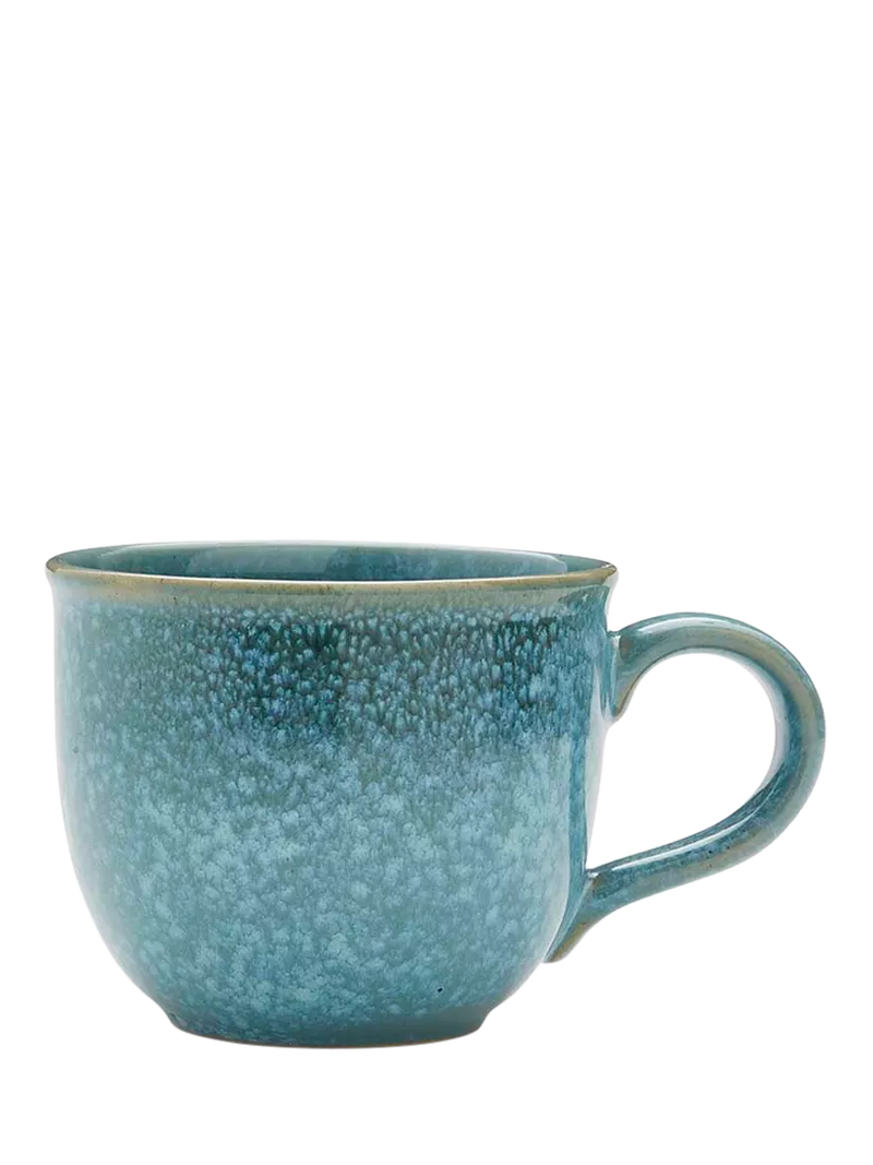 Portmeirion Minerals stoneware mug jade 300ml, UK version