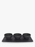 Villeroy Boch porcelain dip set 4 piece 70ml (British brand)