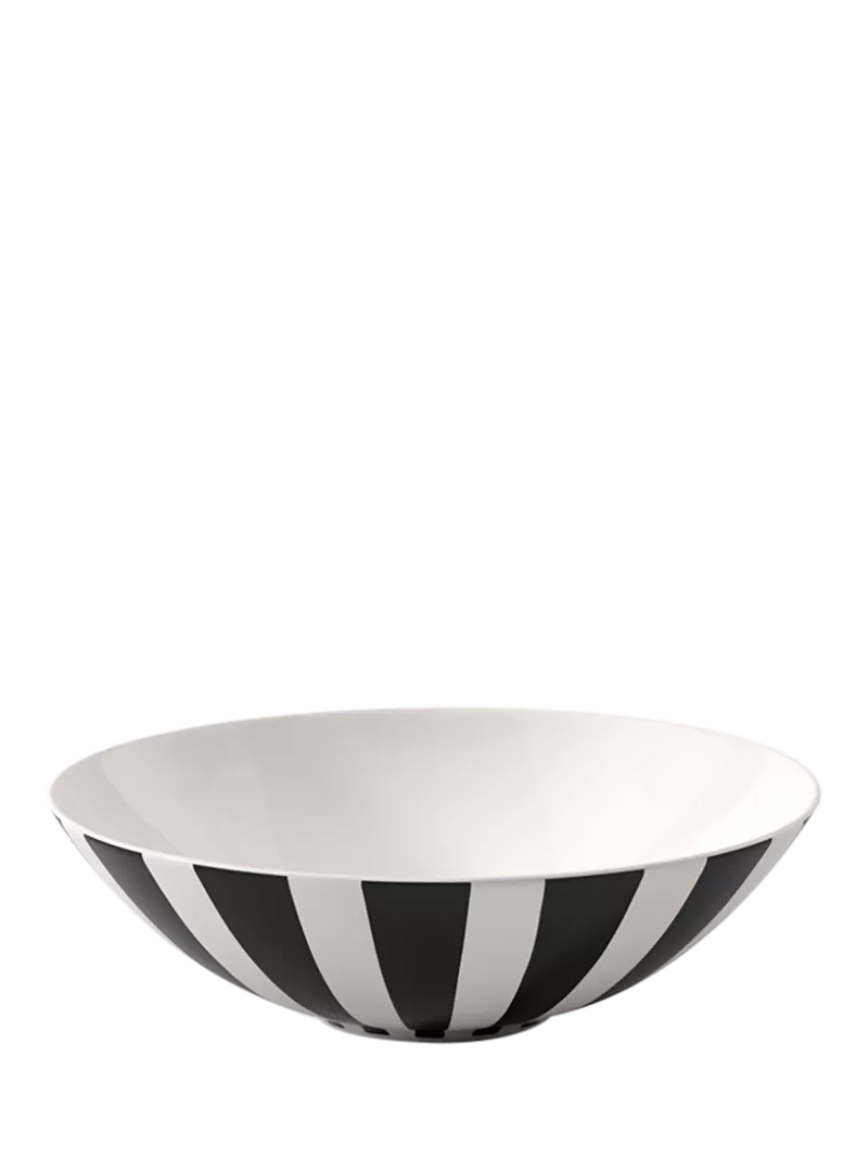 Villeroy & Boch porcelain salad bowl with Memphis pattern, 22cm diameter (British brand)