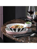 Villeroy & Boch porcelain salad bowl with Memphis pattern, 22cm diameter (British brand)