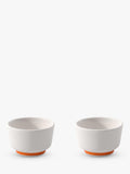 Villeroy & Boch geometric pattern porcelain dip bowls, set of 2, 8cm (British brand)