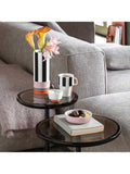Villeroy & Boch geometric pattern porcelain dip bowls, set of 2, 8cm (British brand)