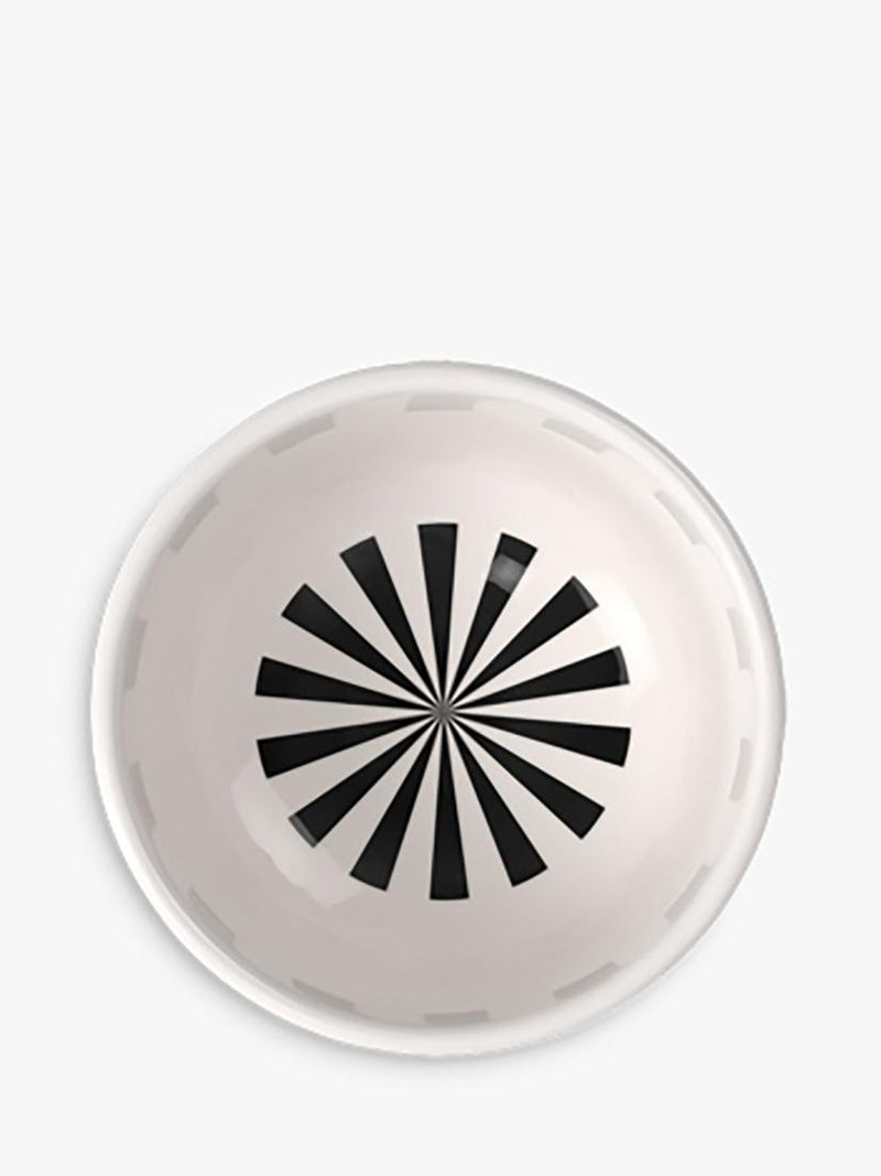 Villeroy & Boch geometric pattern porcelain dip bowls, set of 2, 8cm (British brand)