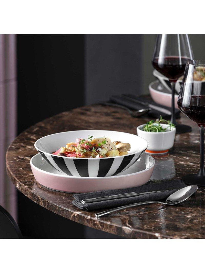 Villeroy & Boch multi-color porcelain pasta bowl 24cm (British brand)