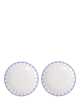 John Lewis Villeroy Boch Fleur Porcelain Dinner Plate Set of 2 26cm Blue- Buy online at McGrocer
