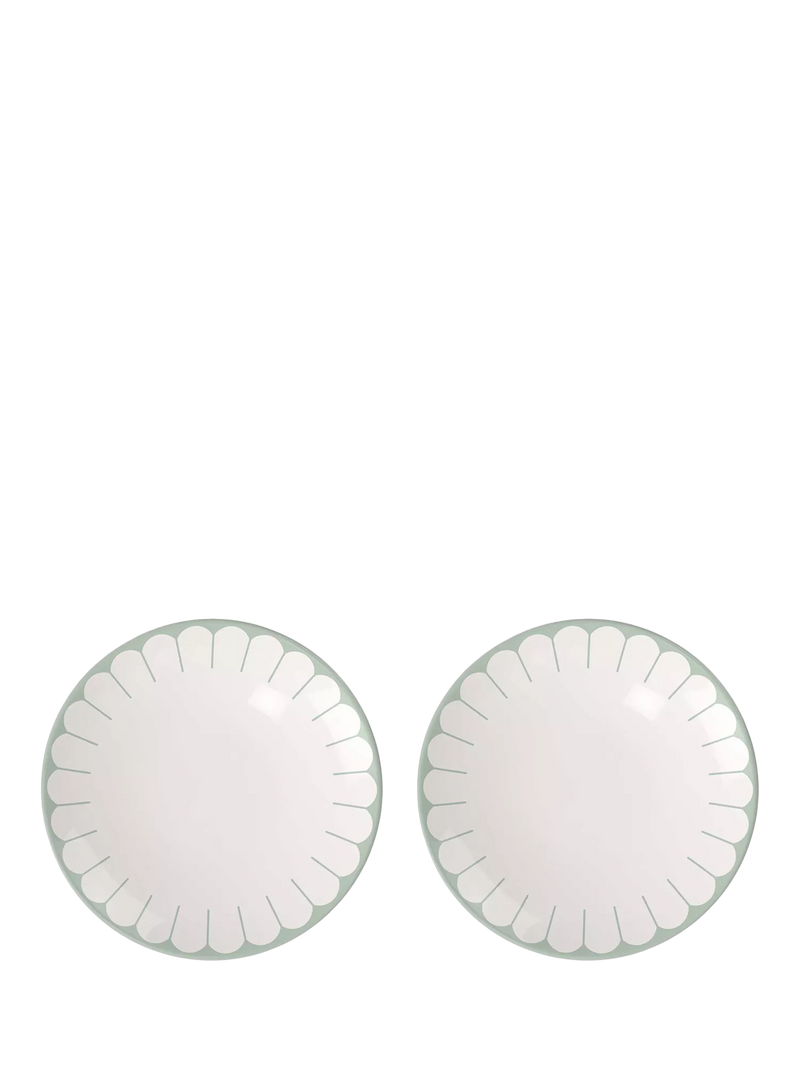 Villeroy & Boch Fleur breakfast plate set 21cm (British brand)