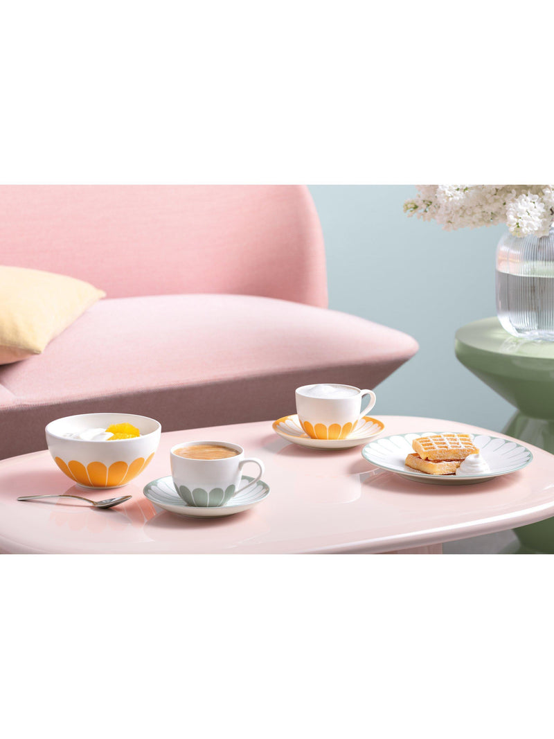Villeroy & Boch Fleur breakfast plate set 21cm (British brand)