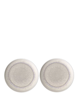 John Lewis Villeroy & Boch Perlemor Porcelain Dinner Plate Set of 2, 27cm, Sand- Buy online at McGrocer