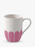 Villeroy & Boch porcelain mug set of 2 with floral design, 290ml, Cassis (British brand)