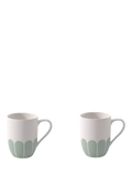 Villeroy & Boch Fleur porcelain mug set 290ml, imported from the UK