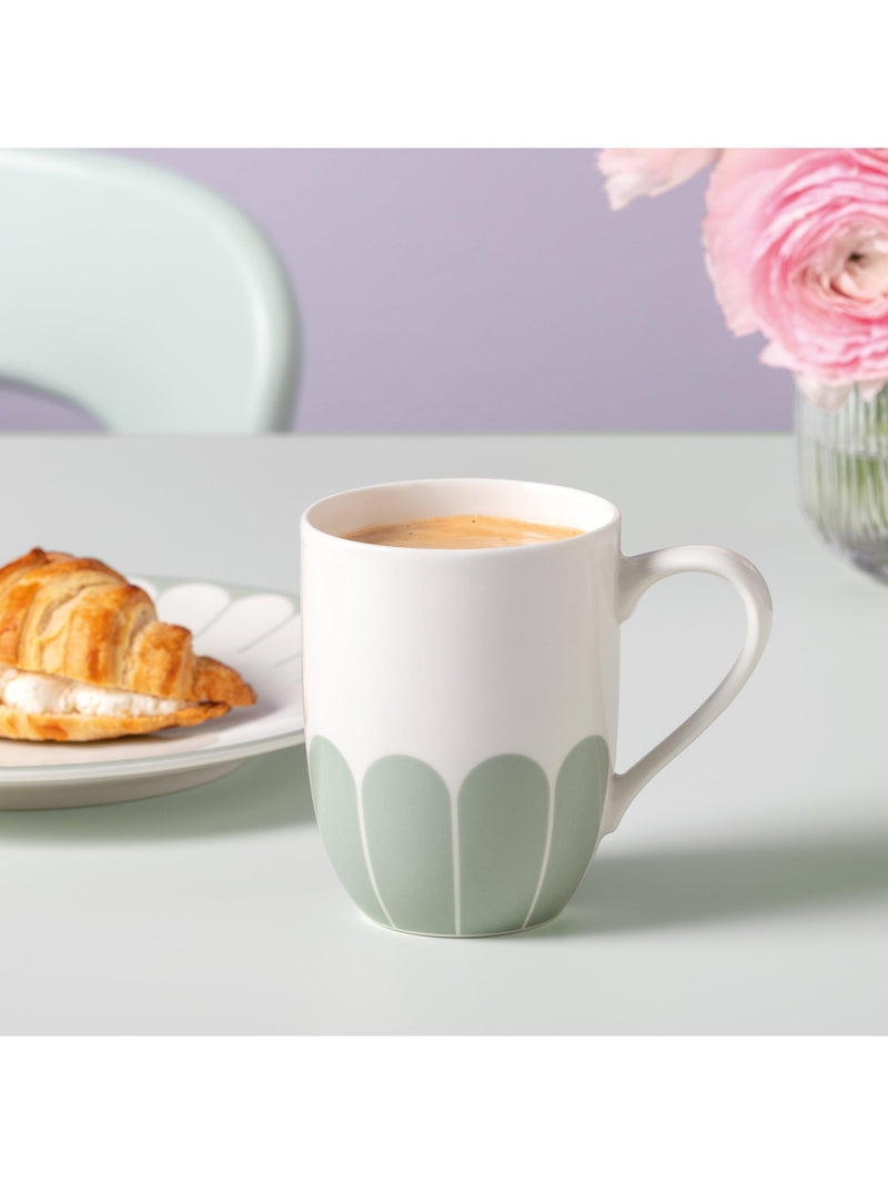 Villeroy & Boch Fleur porcelain mug set 290ml, imported from the UK