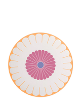 John Lewis Porcelain Round Serving Platter with Floral Pattern, 31cm, Couleur- Buy online at McGrocer