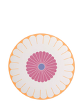 Villeroy & Boch porcelain round serving platter with fleur pattern in couleur, 31cm (British brand)