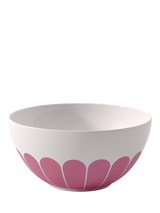 John Lewis Porcelain Salad Serving Bowl 24cm with Floral Pattern- Buy online at McGrocer