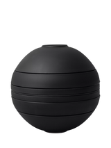 John Lewis Villeroy & Boch La Boule Stacking Porcelain Dinnerware Set 7 Piece Black- Buy online at McGrocer
