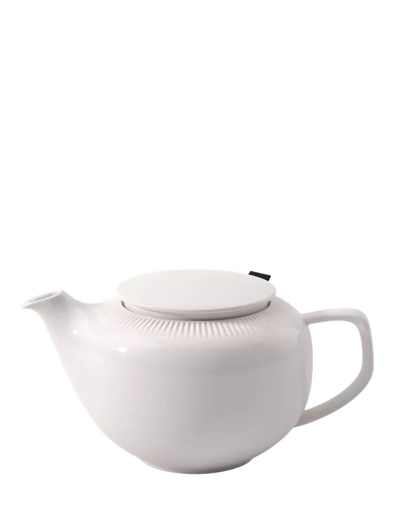Villeroy & Boch Afina porcelain teapot 420ml white (British brand)