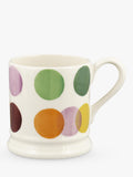 Half Pint Earthenware Mug with Carrot and Beet Colour Palette, 300ml