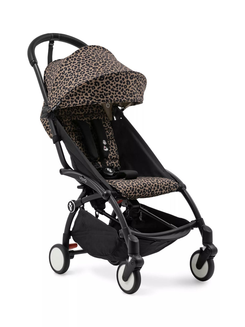 Stokke YOYO³ 6+ colour pack in leopard pattern, UK version