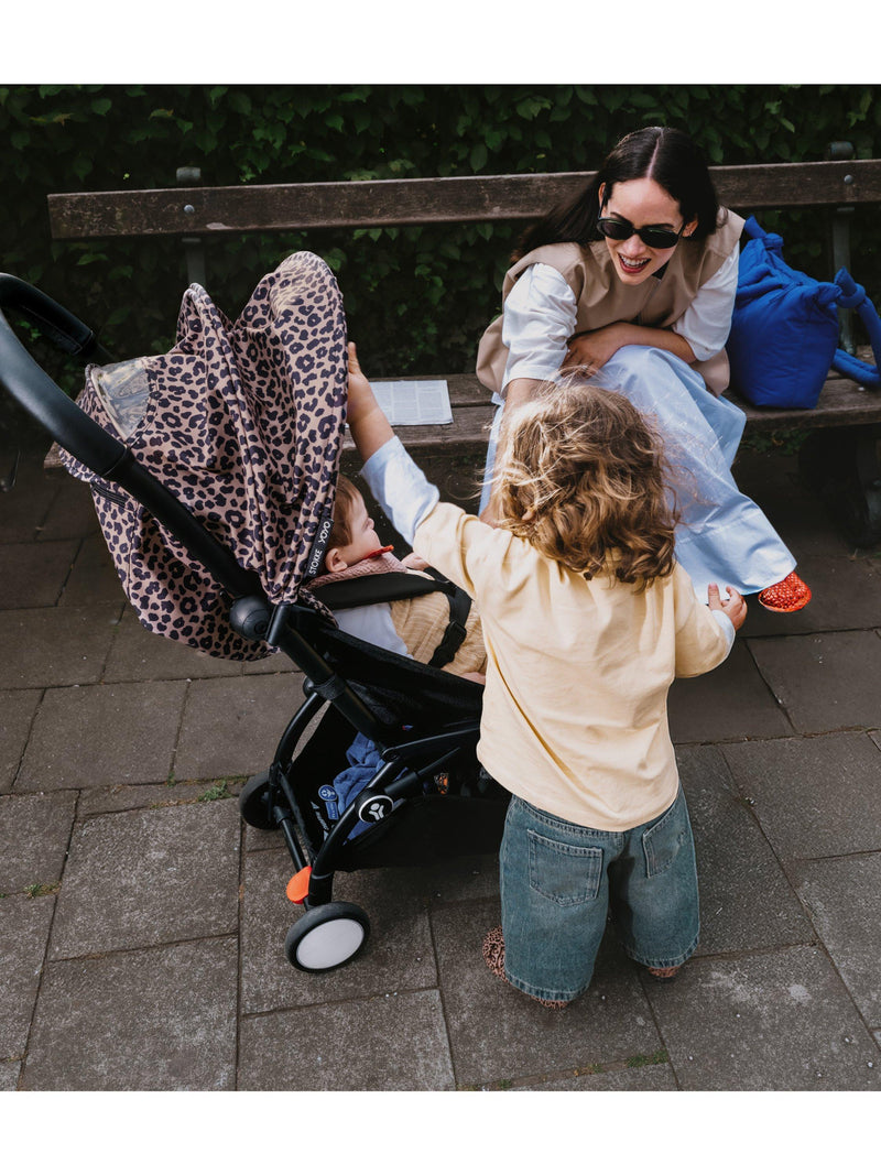 Stokke YOYO³ 6+ colour pack in leopard pattern, UK version
