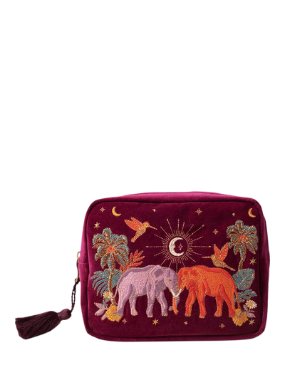 John Lewis Elizabeth Scarlett Elephant Wash Bag, Ruby- Buy online at McGrocer