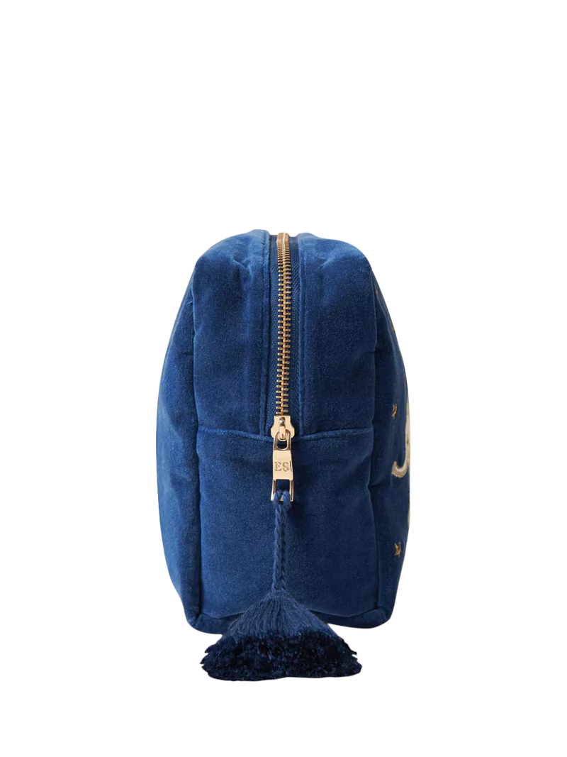 Elizabeth Scarlett Elephant wash bag in navy British product